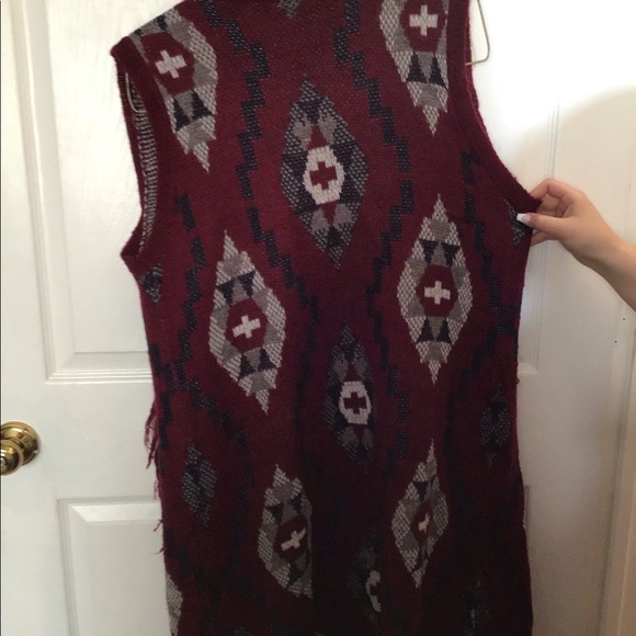 Woman’s Long sleeveless shrug cardigan XL - Picture 3 of 4
